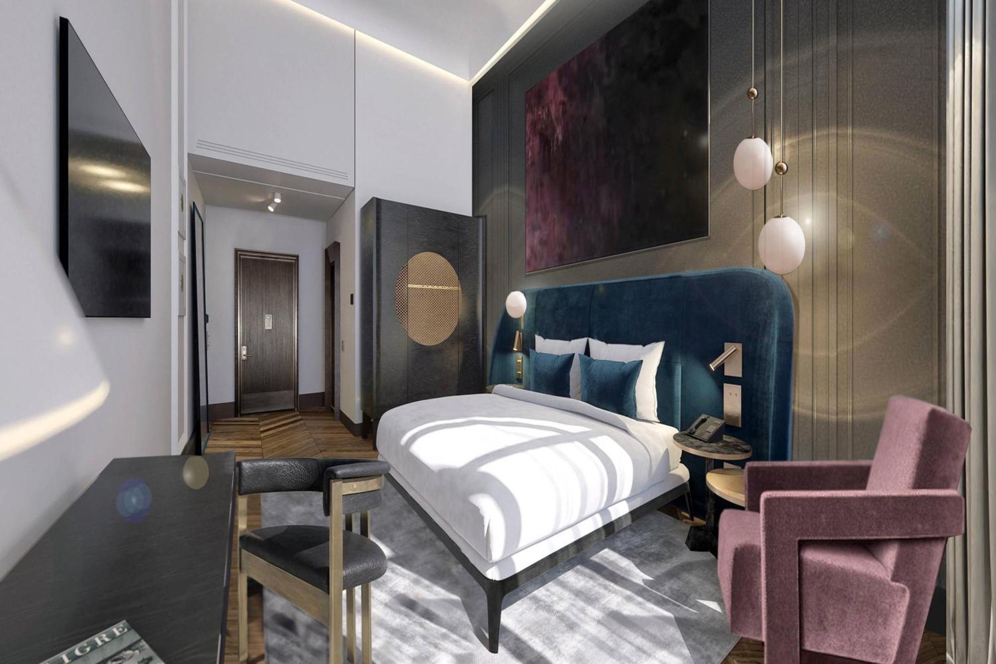 The Marmorosch Bucharest, Autograph Collection Hotel Kültér fotó A room at the hotel